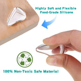 12 Pack Corner Protector for Baby, Clear Corner Protectors, Furniture Corner Guard & Edge Safety Bumpers to Cover Sharp Furniture