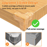 Corner Protector Baby Proofing,12 Pack 1.6inch Large Clear Corner Protectors for Furniture Corner Guard  Edge Safety Bumpers Table
