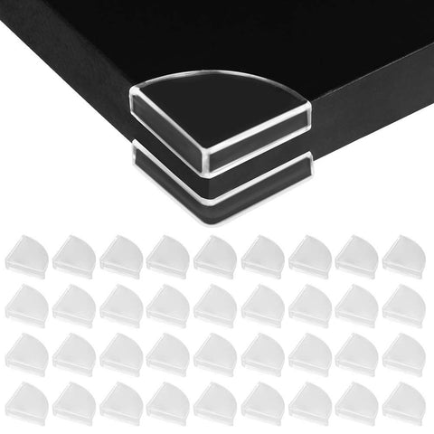 [36 Pack] Slim Clear Edge Bumpers,Edge Guards Corner Cushion for Baby Safety for Furniture, Slim Table, Windows, Bed and etc In Australia - Darrahopens