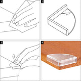 [36 Pack] Slim Clear Edge Bumpers,Edge Guards Corner Cushion for Baby Safety for Furniture, Slim Table, Windows, Bed and etc In Australia - Darrahopens