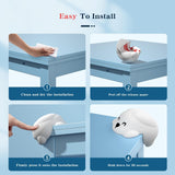 Protectors, Baby Proof Corners and Edges,Suitable for Table,Desktop, Cabinet and Other Furniture Corner Guards（White,8pcs,Rabbit） In Australia - Darrahopens