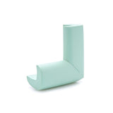 Edge Protectors, 4Pack U Foam Safety Bumper W Self-Adhesive Tape Furniture Corner Table Edge Guard, 2.16"x1.38"x0.315", Green