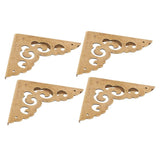 8 Pcs Furniture Copper Corner Guard Doll House Fish Tank Corner Bumper Woodland Cake Decorations Book Corner Protectors Table