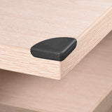 Corner Guards Edge Protector Furniture Table Corner Protectors Adhesive Soft Silicone Black 30x30x9mm, 28 Pcs