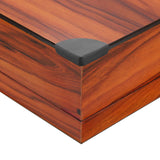 Corner Guards Edge Protector Furniture Table Corner Protectors Adhesive Soft Silicone Black 30x30x9mm, 28 Pcs