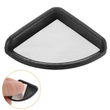 Corner Guards Edge Protector Furniture Table Corner Protectors Adhesive Soft Silicone Black 30x30x9mm, 28 Pcs