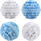 Detergent Laundry Balls for Washing Machine Ultra Laundry Washer and Dryer Washing Ball Bundle for 1500 Washings(Blue, White) In Australia - Darrahopens
