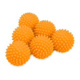 Reusable Dryer Balls, Fabric Softener for Laundry, Orange, 2.5 in, 6 Pack helping to dry more evenly. In Australia - Darrahopens