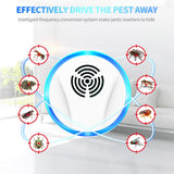 6 Packs Ultrasonic Pest Repeller, Electronic Pest Repellent Plug in Indoor Pest Control for Insect, Roaches, Mice, Spider