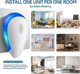 BEST ULTRASONIC PEST REPELLERS Ultrasonic Pest Repeller, Electronic Pest Repellent Plug inIndoor 6 Packs In Australia - Darrahopens
