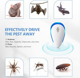 BEST ULTRASONIC PEST REPELLERS Ultrasonic Pest Repeller, Electronic Pest Repellent Plug inIndoor 6 Packs