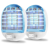 Fly Trap for Indoors, Bug Zapper Indoor, Electronic Mosquitoes Killer Mosquito Zapper with Blue Lights for Living Room,  (2 Packs) In Australia - Darrahopens