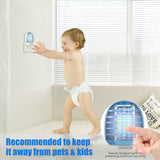 Fly Trap for Indoors, Bug Zapper Indoor, Electronic Mosquitoes Killer Mosquito Zapper with Blue Lights for Living Room,  (2 Packs)