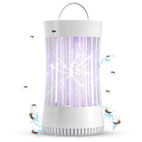 AICase Portable Electronic Rechargeable Mosquito Fly Killer lamp/Bug Zapper for Summer Trip,Outdoor Camping,Patio,Home and Garden In Australia - Darrahopens