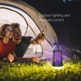 Bug Zapper Outdoor Bug Repellent Rechargeable Camping Lamp Waterproof Mosquito Killer Fly Trap Mosquito Repellent Portable Bug