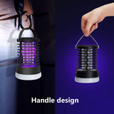 Bug Zapper Outdoor Bug Repellent Rechargeable Camping Lamp Waterproof Mosquito Killer Fly Trap Mosquito Repellent Portable Bug