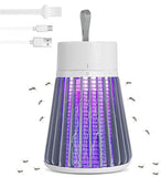 Bug Zapper Indoor & Outdoor,Rechargeable Mosquito Trap and Fly Killer Portable with USB, Ultraviolet and Security Grid,Hangable
