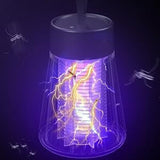 Bug Zapper Indoor & Outdoor,Rechargeable Mosquito Trap and Fly Killer Portable with USB, Ultraviolet and Security Grid,Hangable