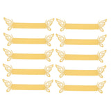 10pcs Butterfly Napkin Buckle Paper Napkin Rings Birthday Napkin Rings Butterflies Napkin Rings Buckle In Australia - Darrahopens