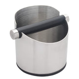 Knock Box, Stainless Steel Coffee Grounds Knock Box, With Removable Knock Bar and Non-Slip Rubber Base (Silver) In Australia - Darrahopens
