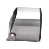 Knock Box, Stainless Steel Coffee Grounds Knock Box, With Removable Knock Bar and Non-Slip Rubber Base (Silver)