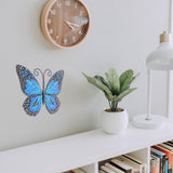 Metal Butterfly Wall Art Inspirational Wall Decor Sculpture Hanging Butterflies Wall Sculpture Hanging Decor for Indoor In Australia - Darrahopens