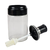 Oil Bottle with Silicone Brush for Cooking BBQ Kitchen is perfect for sauce/oil on your meats, fish, pastries and vegetables In Australia - Darrahopens