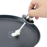 Oil Bottle with Silicone Brush for Cooking BBQ Kitchen is perfect for sauce/oil on your meats, fish, pastries and vegetables In Australia - Darrahopens