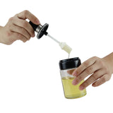 Oil Bottle with Silicone Brush for Cooking BBQ Kitchen is perfect for sauce/oil on your meats, fish, pastries and vegetables In Australia - Darrahopens