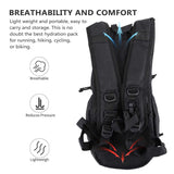 BESPORTBLE Hydration Pack Backpack Hydration Water Bladder Lightweight Running Backpack Hiking Climbing Pouch Black In Australia - Darrahopens