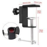 Base Stand Mounting Accessory,  Clamp Heavy Duty Desk Clamp, Desk Table Mount Clamp for Monitor Mount Stands Workstation