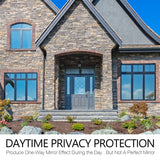 Privacy Window Film One Way Mirror Glass Tint Heat Control Sun UV Blocking Sliding Door Tinting Reflective Static Cling for Home In Australia - Darrahopens