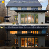 Privacy Window Film One Way Mirror Glass Tint Heat Control Sun UV Blocking Sliding Door Tinting Reflective Static Cling for Home In Australia - Darrahopens