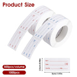 2 Roll Date Stickers Food Date Labels Stickers Freezer Labels Date Stickers to Write Food Containers Labels Frozen Stickers