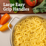 Stainless Steel Kitchen Strainer For Washing Rice, Pasta And Small Grains fruits or strain rice faster than ever In Australia - Darrahopens