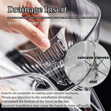 Multifunctional Drain Basket with Spout, Kitchen  Strainer Drainage Basket Funnel for Food, Kitchen Supplies & Accessories (Grey) In Australia - Darrahopens