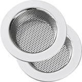 Sink Strainer Stainless Steel, Kitchen Sink Drain Strainer, Sink Strainers for Kitchen Sinks with Large Wide Rim 4.5"  (2 Pack)
