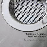 Sink Strainer Stainless Steel, Kitchen Sink Drain Strainer, Sink Strainers for Kitchen Sinks with Large Wide Rim 4.5"  (2 Pack)