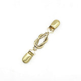 2 Pieces Retro Sweater Clips Cardigan Collar Clip Women Brooch Shawl Clips durable and sturdy, no break