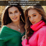 6 Pieces Artificial Pearl Brooch Pins Anti-Exposure Neckline Safety Pins Sweater Shawl Clips for Women Girls Wedding Party