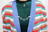 Sweater Cardigan Clip Scarf Shawl Brooches Clip Cloak Cape Clasp Dresses Cinch Clip Collar Pin Elegant and chic style