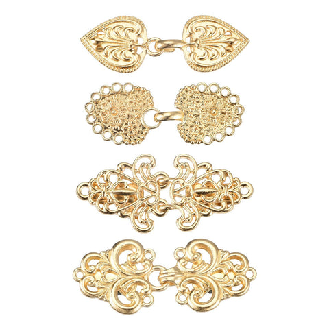 Vintage Sweater Clips Cape Cloak Clasp Retro Cardigan Clips Shawl Collar Clasp Dress Shirt Brooch Clip for Women