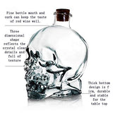 Creative Crystal Skull Head Shot Glass Party Transparent Champagne Cocktails Beer Coffee Wine Bottle Doomed Drinkware (750ml) In Australia - Darrahopens
