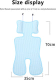 Infant Stroller Seat Cooling Pads Baby Car Seat Cooler Pad Summer Ice Cushion Universal Car Seat Ice-Silk Liners