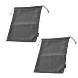 2 Pcs Portable Headphone Carrying Bag Travel Headset Storage Pouch Soft Drawstring Headphone Case Bag for Over-Ear  (Gray Color) In Australia - Darrahopens