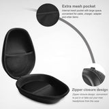 Headphone Case Carrying Organizer Hard Headphones Storage Bag Pouch Compatible with  Philips 3 Sony  (Black) In Australia - Darrahopens