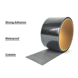 Window Screen Repair Tape, 2 Inches x Length 6.6 Ft (5cm x 2m), 3-Layer Strong Adhesive Window Screen Mesh Patch, Repair for Black