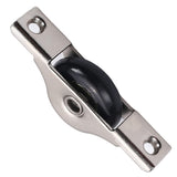 2Pcs 30mm/1.14" Dia Screen Door Rollers Nylon Black Sliding Wheel Electroplating Sliding Wheel with Stainless Steel Shell Garage