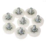 8pcs Diameter 19mm Bearing Nylon Small Pulley Drawer Pulley Door Furniture Cabinet Pulley Positioning Roller File Cabinet Pulley In Australia - Darrahopens