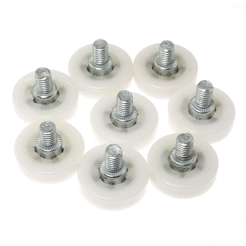 8pcs Diameter 19mm Bearing Nylon Small Pulley Drawer Pulley Door Furniture Cabinet Pulley Positioning Roller File Cabinet Pulley In Australia - Darrahopens